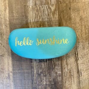 Erin Condren Hello Sunshine Sunglasses Case 😎 🕶️☀️ HTF Rare Retired